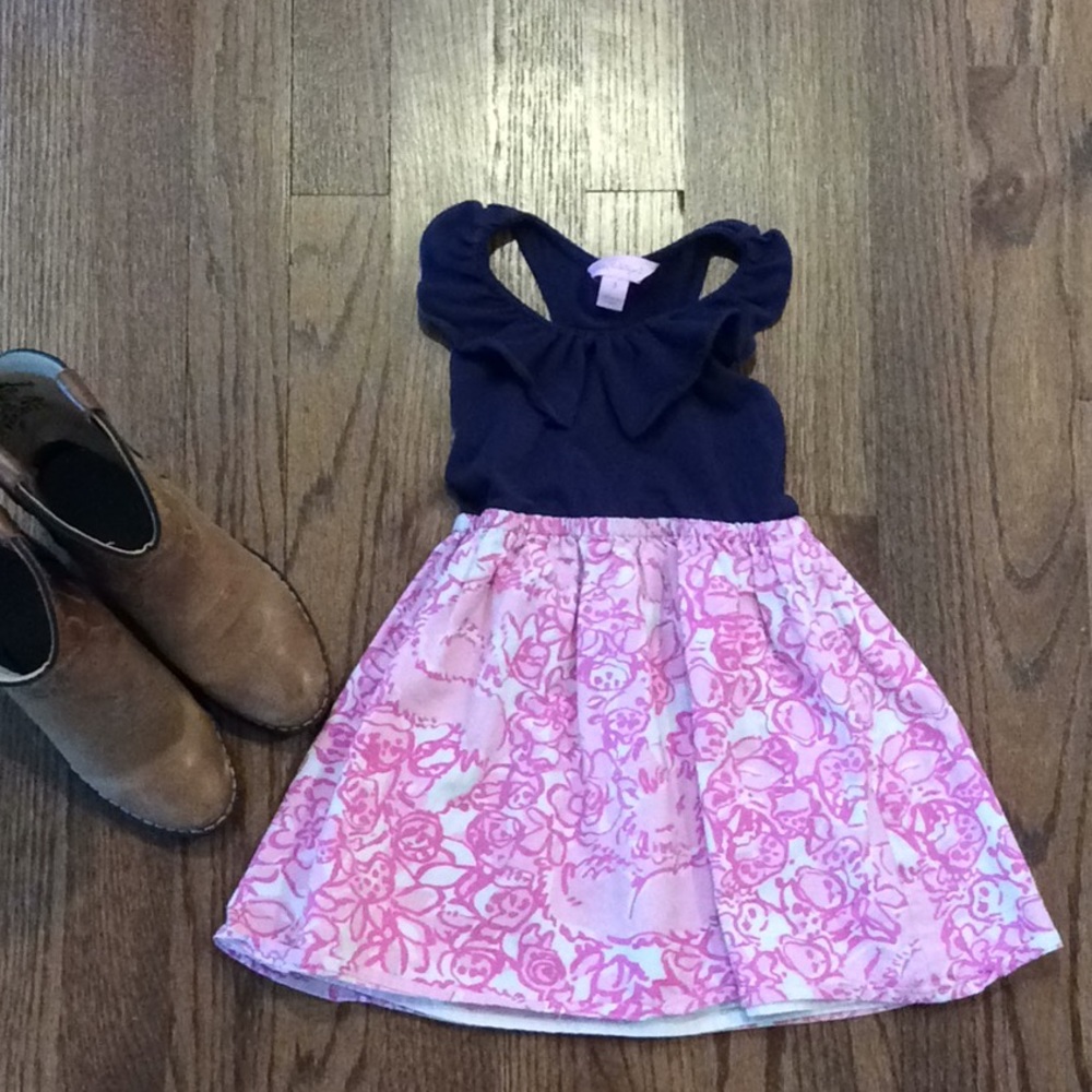 Lilly Pulitzer racerback flare dress